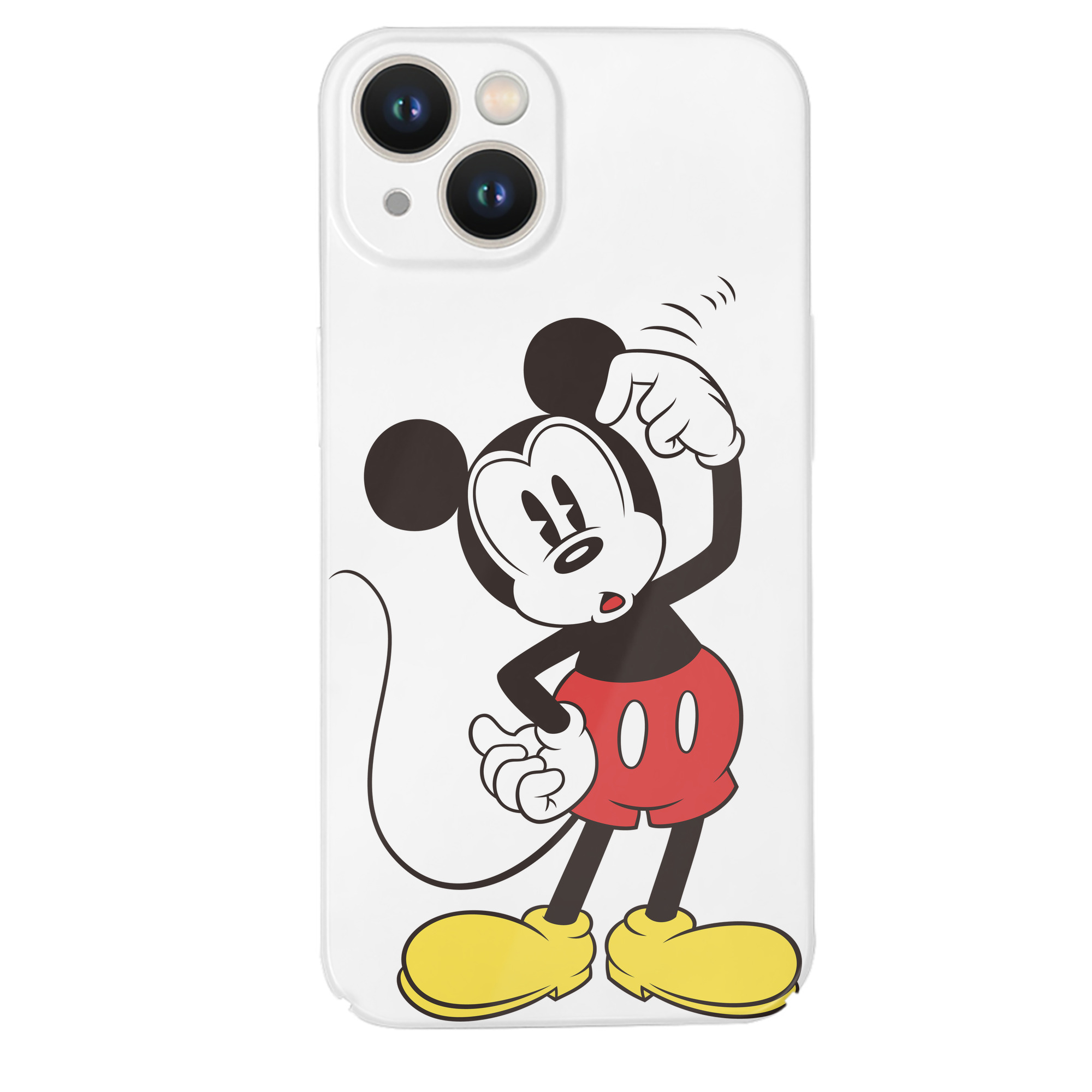 （画像用） ミッキーマウス Mickey Mouse 【iPhone 14シリーズ対応】ハードケース